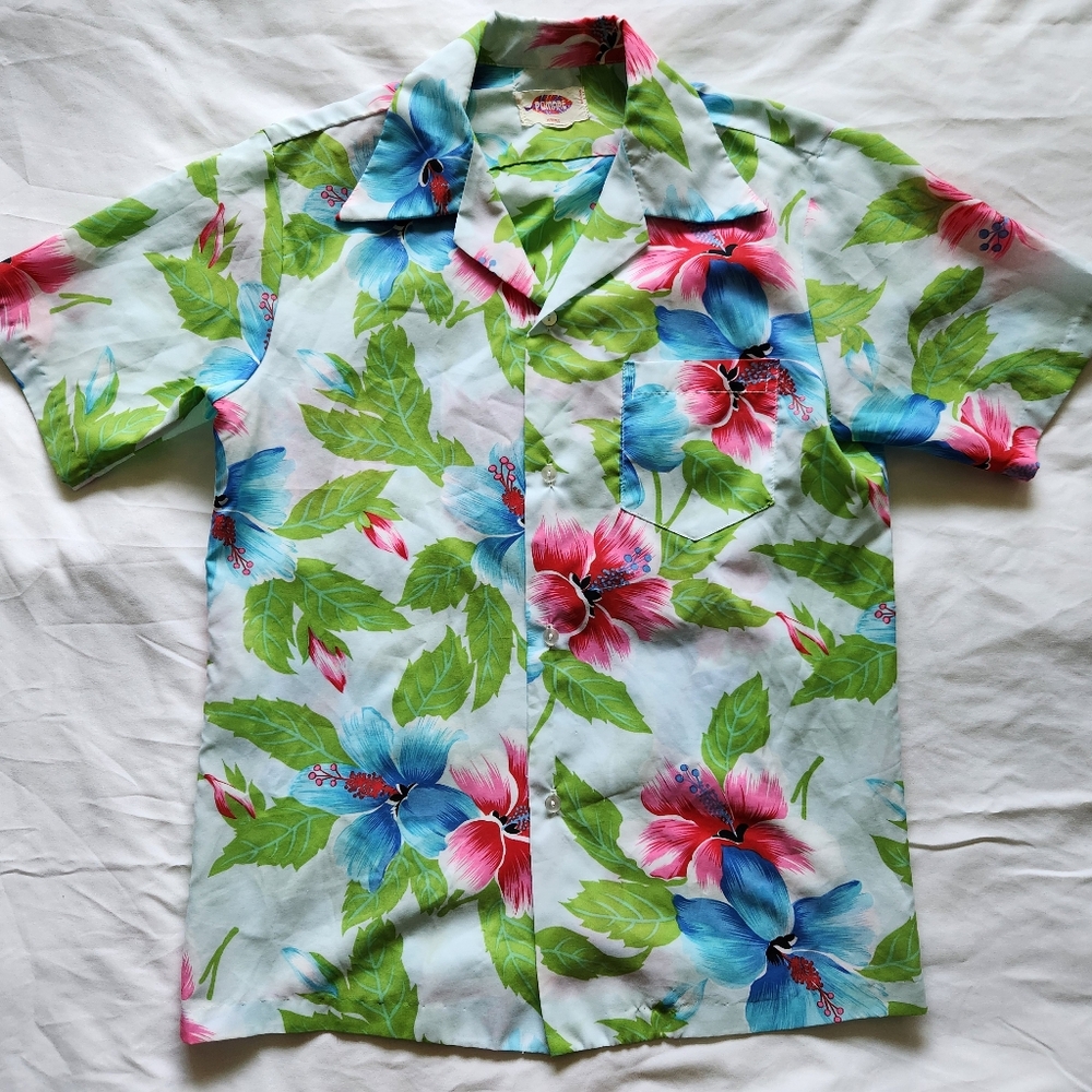 Vintage Pomare aloha/Hawaiian shirt